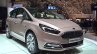 Ford S-Max Vignale front three quarter at the 2016 Geneva Motor Show Live