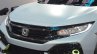 Honda Civic Hatchback Prototype LED headlamp and grille at the 2016 Geneva Motor Show