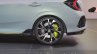 Honda Civic Hatchback Prototype wheel and tire at the 2016 Geneva Motor Show