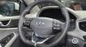 Hyundai Ioniq Hybrid steering wheel at the 2016 Geneva Motor Show Live