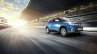 Maruti Vitara Brezza blue front three quarter press image