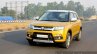 Maruti Vitara Brezza front quarter dynamic First Drive Review