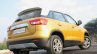 Maruti Vitara Brezza rear three quarter low First Drive Review