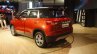 Maruti Vitara Brezza rear three quarter red launched