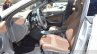 Mercedes CLA Shooting Brake with accessories front seats