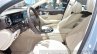 Mercedes E-Class E 350e front seats at the 2016 Geneva Motor Show