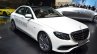 Mercedes E-Class E 350e front three quarters at the 2016 Geneva Motor Show