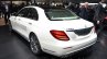 Mercedes E-Class E 350e rear three quarters at the 2016 Geneva Motor Show