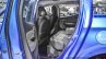 Mitsubishi Triton Limited Edition rear seat at 2016 BIMS