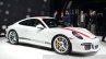 Porsche 911 R front three quarter at the 2016 Geneva Motor Show