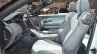 Range Rover Evoque Convertible front seats at the 2016 Geneva Motor Show