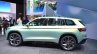 Skoda VisionS SUV concept side at the 2016 Geneva Motor Show