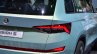 Skoda VisionS SUV concept taillamp 2016 Geneva Motor Show Live