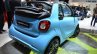 Smart fortwo Cabrio Brabus edition rear quarter Geneva Motor Show Live