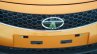 Tata Tiago grille on display at a Goan dealership