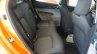 Tata Tiago rear seat on display at a Goan dealership