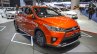 Toyota Yaris TRD Sportivo front quarter at 2016 BIMS