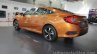 2016 Honda Civic at 2016 Beijing Motor Show rear three quarters