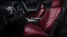 2016 Lexus IS 200t (facelift) front seats