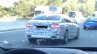 2017 BMW 5 Series rear three quarters spy shot