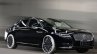 2017 Lincoln Continental front quarter Black spied