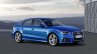 Audi A3 Sedan facelift front three quarter press shots