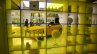 Audi Q2 yellow at Audi City Lab Milan