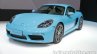 Porsche 718 Cayman front quarter at the 2016 Auto China