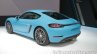 Porsche 718 Cayman rear three quarter at the 2016 Auto China