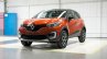 Renault Kaptur orange front three quarters