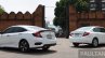 2016 Honda Civic vs 2014 Honda Civic rear three quarter In Images