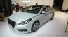 2016 Hyundai Sonata Hybrid front three quarters at Auto China 2016