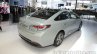 2016 Hyundai Sonata Hybrid rear three quarters at Auto China 2016