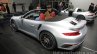 2016 Porsche 911 Turbo S Cabriolet rear three quarters left side at Auto China 2016