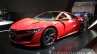 Acura NSX front three quarters left side at Auto China 2016