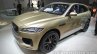 Jaguar F-Pace front three quarter at Auto China 2016