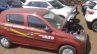 Maruti Alto 800 facelift side dealer car spied