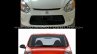 Maruti Alto 800 facelift vs Older model