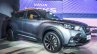 Nissan Kicks compact SUV front three quarter in the flesh