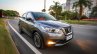 Nissan Kicks front three quarters in motion