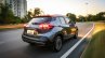 Nissan Kicks rear three quarters in motion