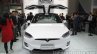 Tesla Model X rear doors open at Auto China 2016