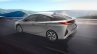 Toyota Prius Prime (PHEV) rear three quarter press image