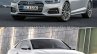 2016 Audi A5 Coupe vs. 2012 Audi A5 Coupe front three quarters