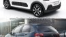 2016 Citroen C3 vs. 2014 Citroen C3 rear three quarters