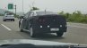 2017 Kia Rio sedan rear three quarters spy shot