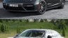 2017 Porsche Panamera vs. 2014 Porsche Panamera front three quarters left sde