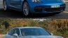 2017 Porsche Panamera vs. 2014 Porsche Panamera front three quarters right side