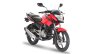 Bajaj Pulsar 135 LS in Cocktail Wine Red front three quarters right side