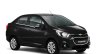 Chevrolet Beat Essentia compact sedan rendered in black